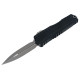 Нож Microtech Cypher II D/E OTF, Apoc, черная рукоять