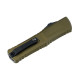 Нож Microtech Combat Troodon Gen III OTF Interceptor, черный клинок, рукоять OD green