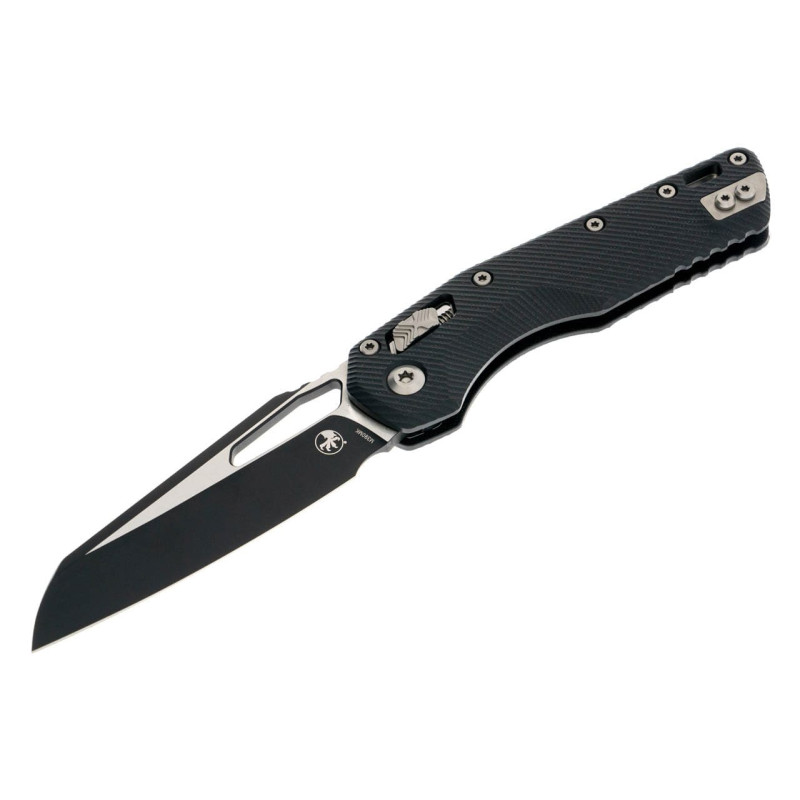 Нож Microtech MSI SE, fluted black, G10, черный