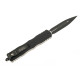 Нож Microtech Dirac Delta D/E OTF, черный клинок, черная рукоять