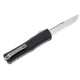 Нож Microtech Combat Troodon LT S/E OTF, stonewash. полусеррейтор, черный