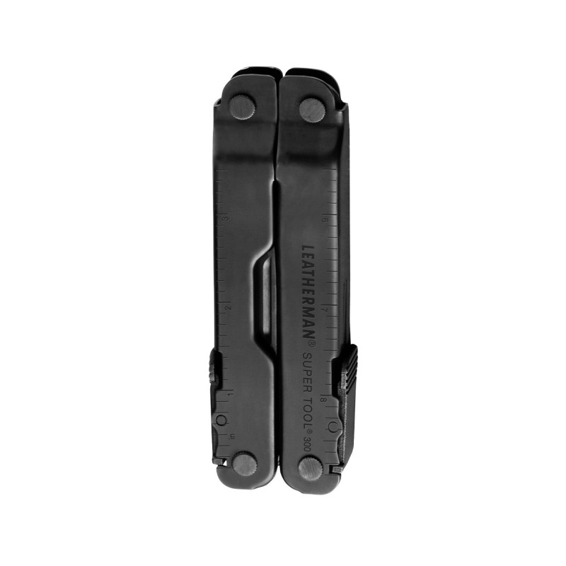 Мультиінструмент Leatherman Super Tool 300 Black, нейлоновий чохол MOLLE (чорний)