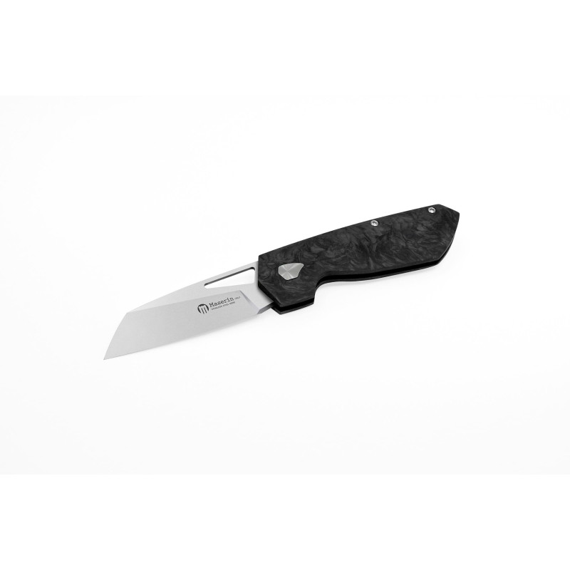 Нож Maserin W2, M390,  fat carbon, черный