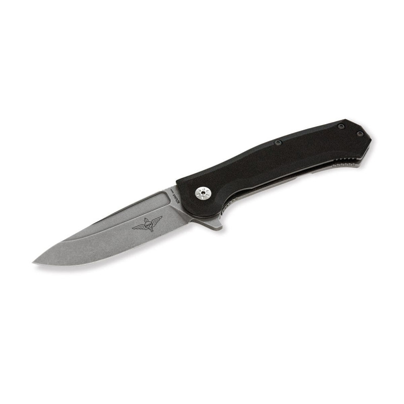 Нож Maserin Police, N690, G10 + титан, черный