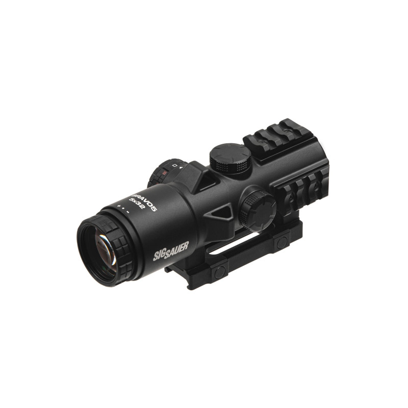 Прицел призматический Sig Optics BRAVO5 BATTLE SIGHT, 5X32MM HORSESHOE DOT ILLUM RETICLE