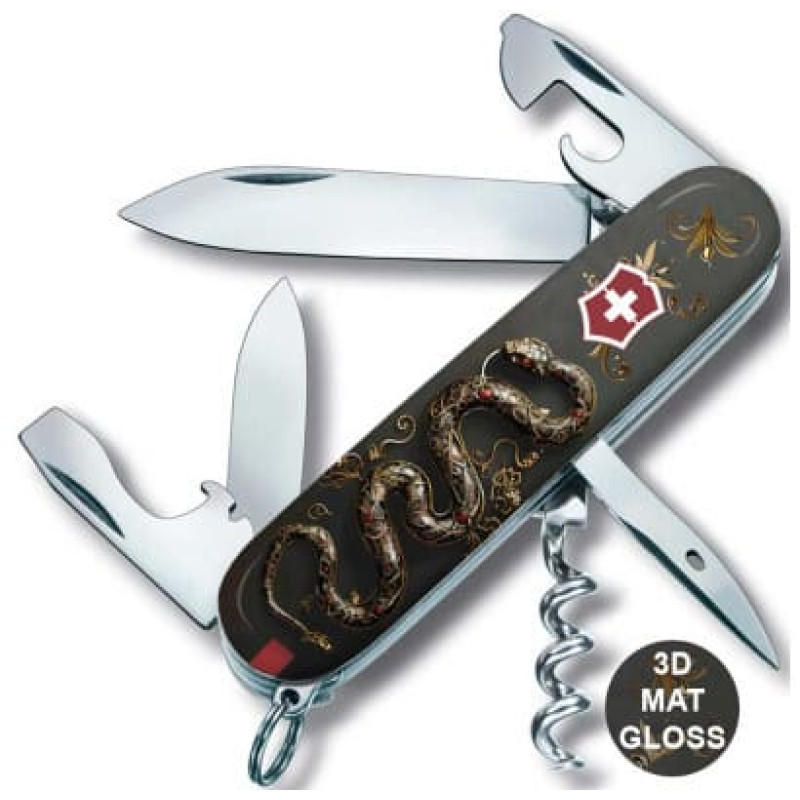 Нож Victorinox Swiss Army Spartan Zodiac Роскошная змея