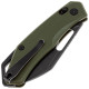 Нож SRM Cub 261M-GP, 154CM, G10, олива