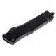 Нож Microtech Combat Troodon Delta OTF, fluted DLC, черный