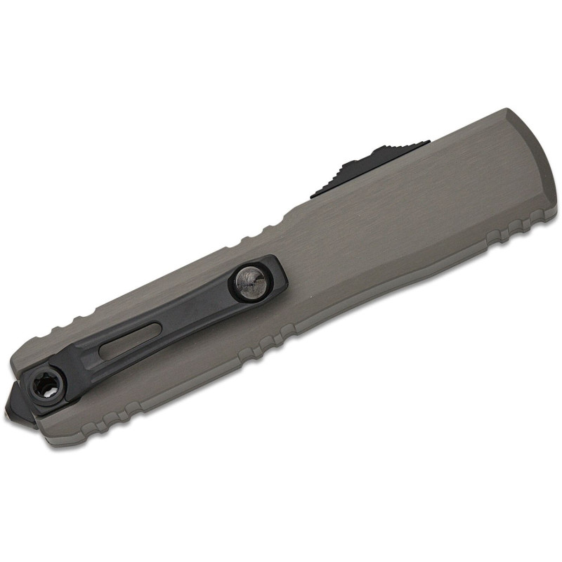Нож Microtech Ultratech Gen III OTF, ZBP D/E, tatical, полусеррейтор, серый
