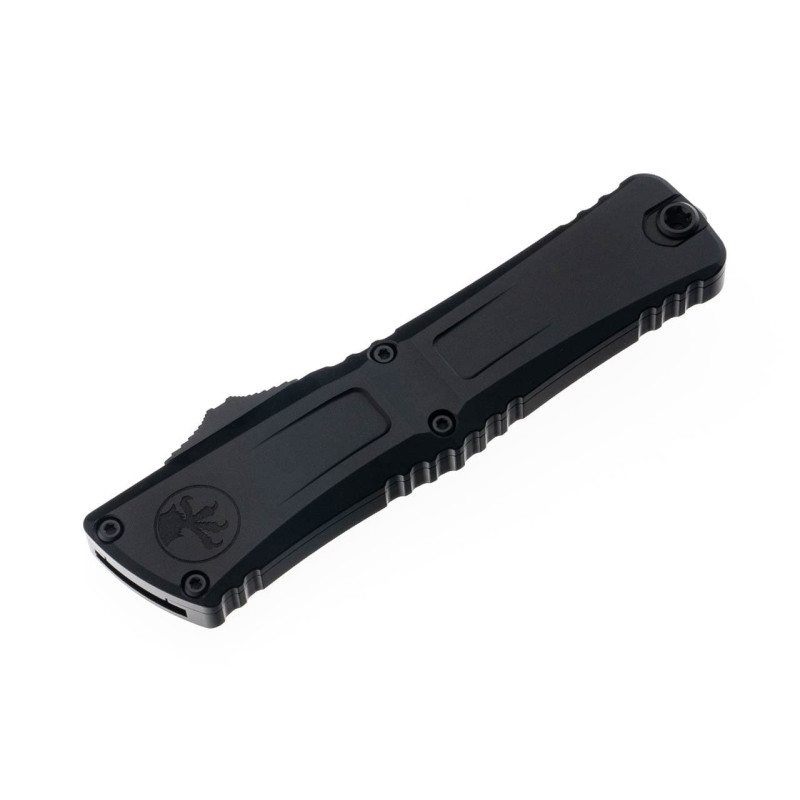 Нож Microtech Combat Troodon Gen III OTF Interceptor Signature tactical, черный