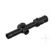 Оптичний приціл TRIJICON Credo 1-6x24 (30 мм) illum. MRAD Segmented Circle FFP Red