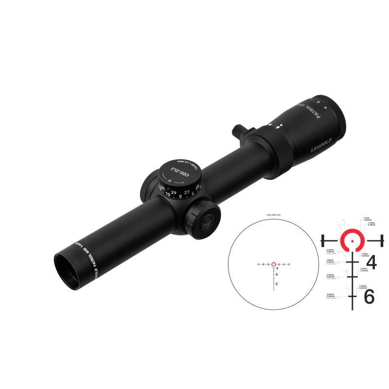 Прицел оптический LEUPOLD Patrol 6HD 1-6x24 (30mm) SFP CDS-ZL2 Illum. CMR2