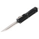 Нож Microtech Scarab II Gen III D/E-S, stonewash, черный