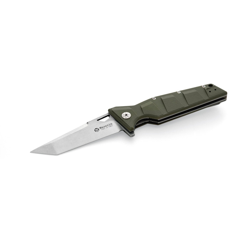 Нож Maserin Artiglio, D2, G10, зеленый