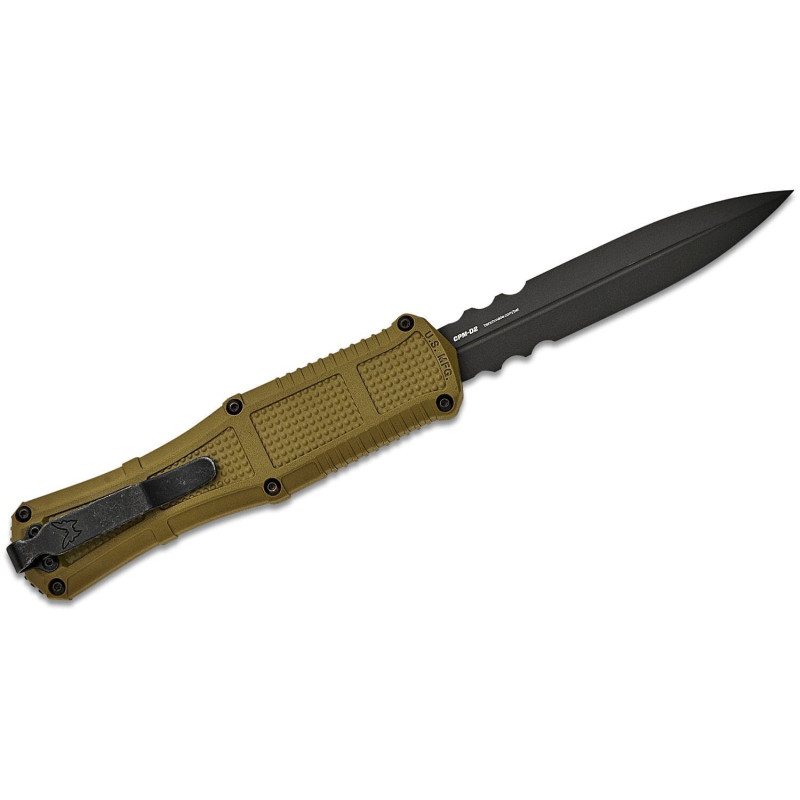 Нож Benchmade "Claymore" OTF Auto, зеленый