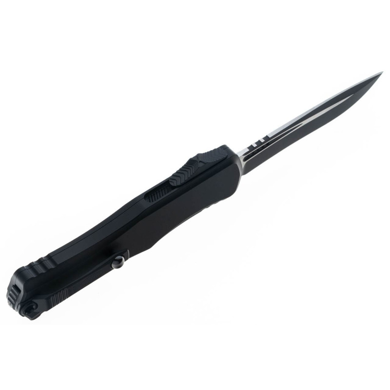 Нож Microtech Hera II OTF, recurve tactical, черный