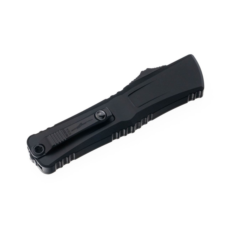 Нож Microtech Combat Troodon Gen III OTF Interceptor Signature tactical, черный
