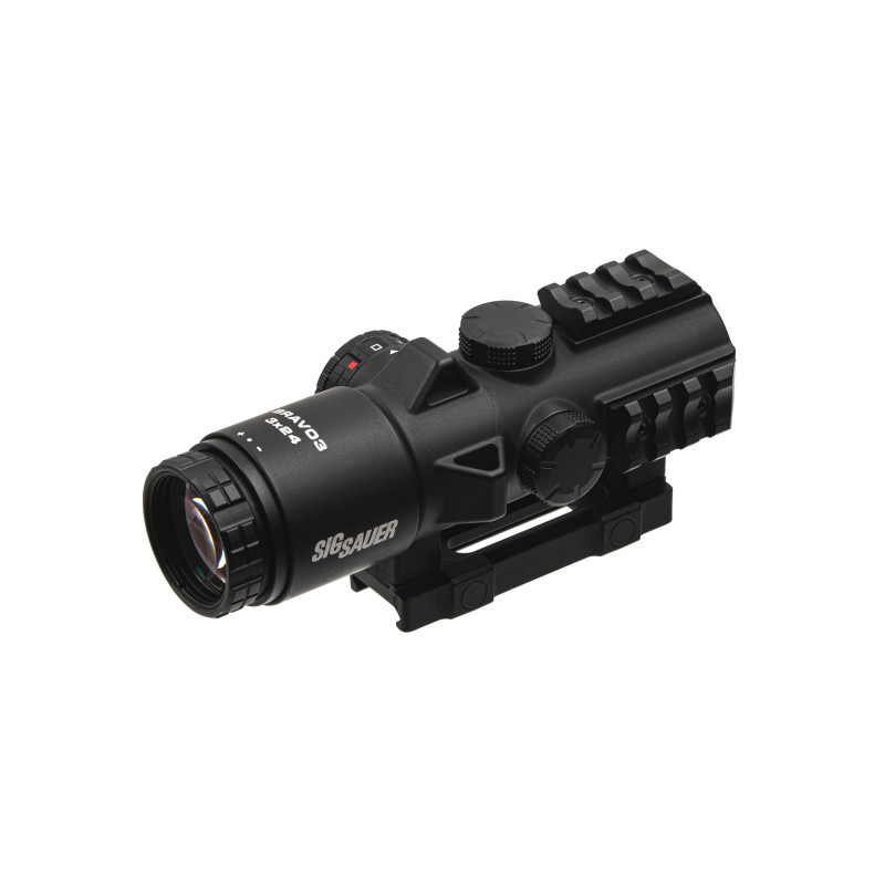 Прицел призматический Sig Optics BRAVO3 BATTLE SIGHT, 3X24MM HORSESHOE DOT ILLUM RETICLE
