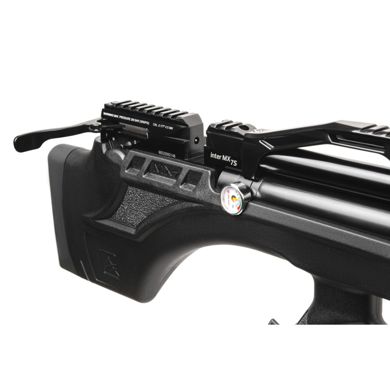 Пневматическая PCP винтовка  Aselkon MX7-S Black  кал. 4.5
