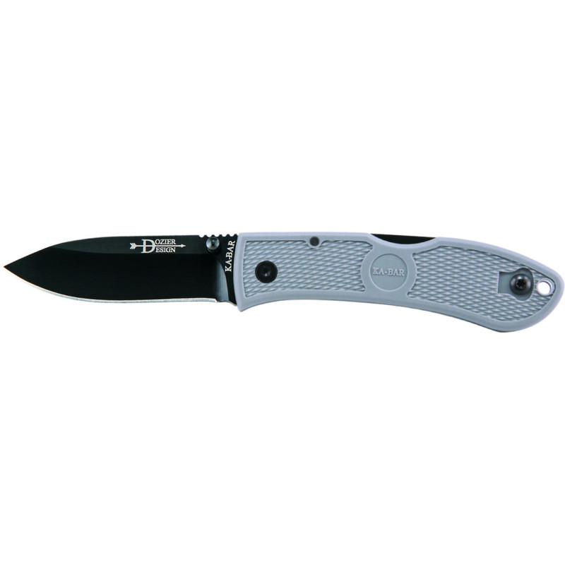 Нож KA-BAR  "Dozier Folding Hunter Gray"