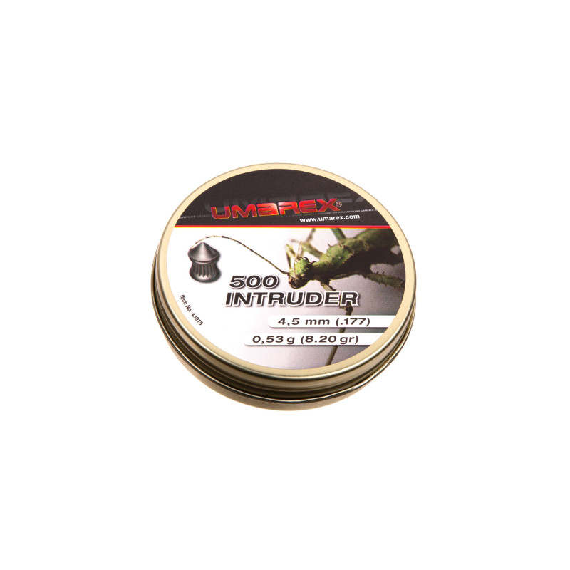 Пульки Umarex Intruder Pellets 0.52 г, кал.177 (4.5 мм), 500 шт.