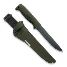 Ніж Peltonen M95, покриття cerakote OD, хакі, хакі композитний чохол