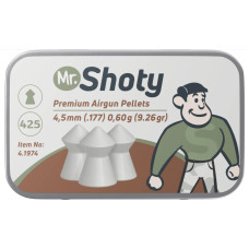 Пульки Umarex Mr. Shoty Premium 0,60гр. кал.4.5(.177) 425шт.