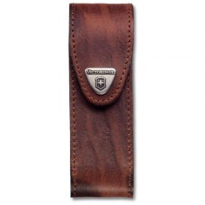 Чехол Victorinox поясной, коричневая кожа (111 мм, 2-3 слоя)