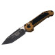 Нож Microtech L.U.D.T. S/E Gen III,  черный клинок, танто, рукоять tan