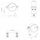 Кольца Vector Optics Стальные 30 мм Weaver средние