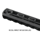 Планка Пікатіні Magpul Polymer 7 Slots M-Lok Systeme - Black