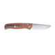 Нож SRM Medal 255L-MN, 10Cr15CoMoV, микарта, коричневый