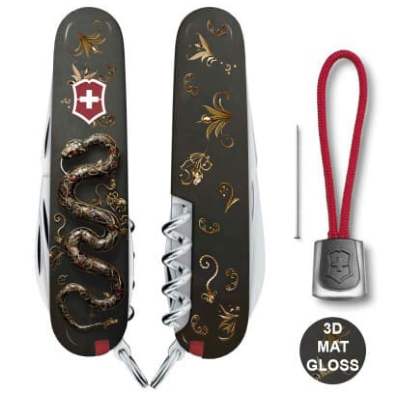 Нож Victorinox Swiss Army Spartan Zodiac Роскошная змея