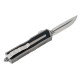 Нож Microtech Scarab II Gen III D/E-S, stonewash, черно-серый