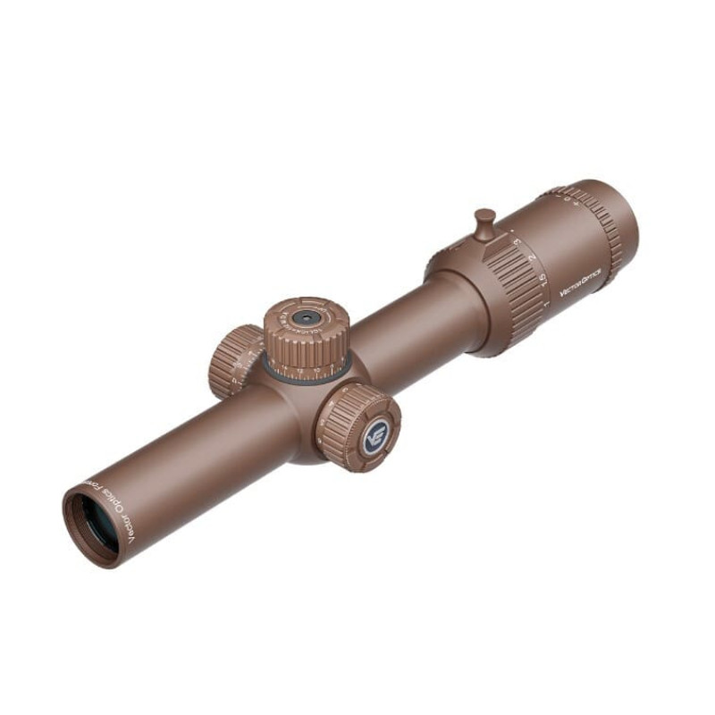 Прицел оптический Vector Optics Forester 1-8X24 (30 мм) illum. SFP Coyote FDE Etched Glass