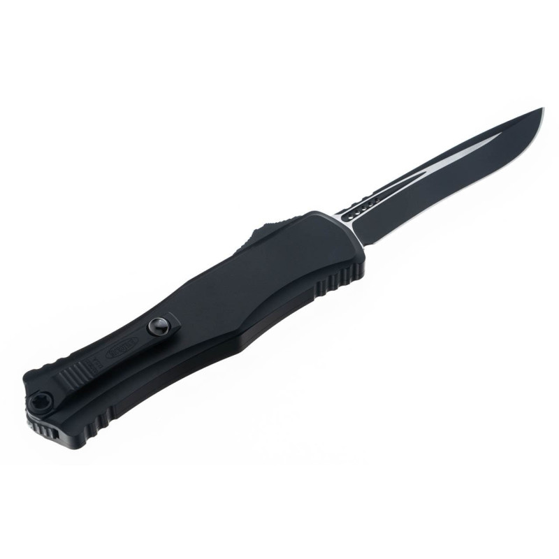 Нож Microtech Hera II OTF, recurve tactical, черный