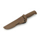 Нож Peltonen M07, покрытие cerakote FDE, coyote, coyote композитный чехол
