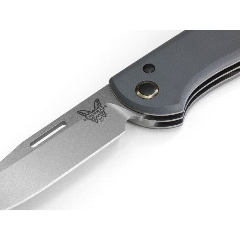 Нож Benchmade "Weekender", 2 клинка, серый