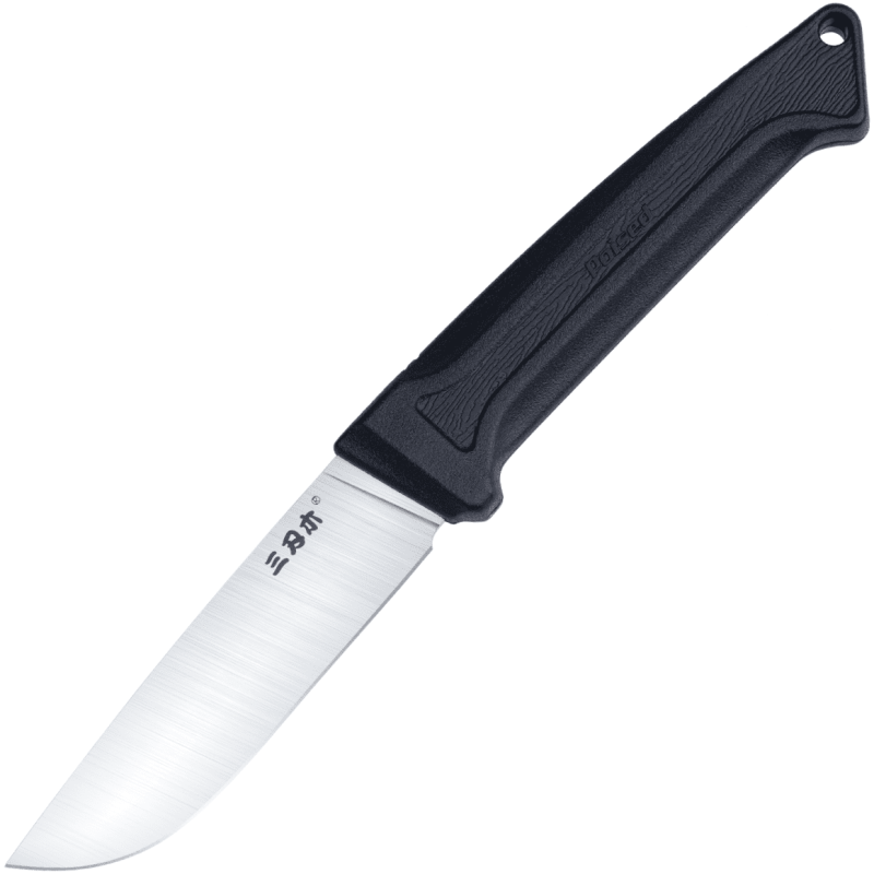 Нож Sanrenmu S708, Sandvik 12C27N, пластик, черный