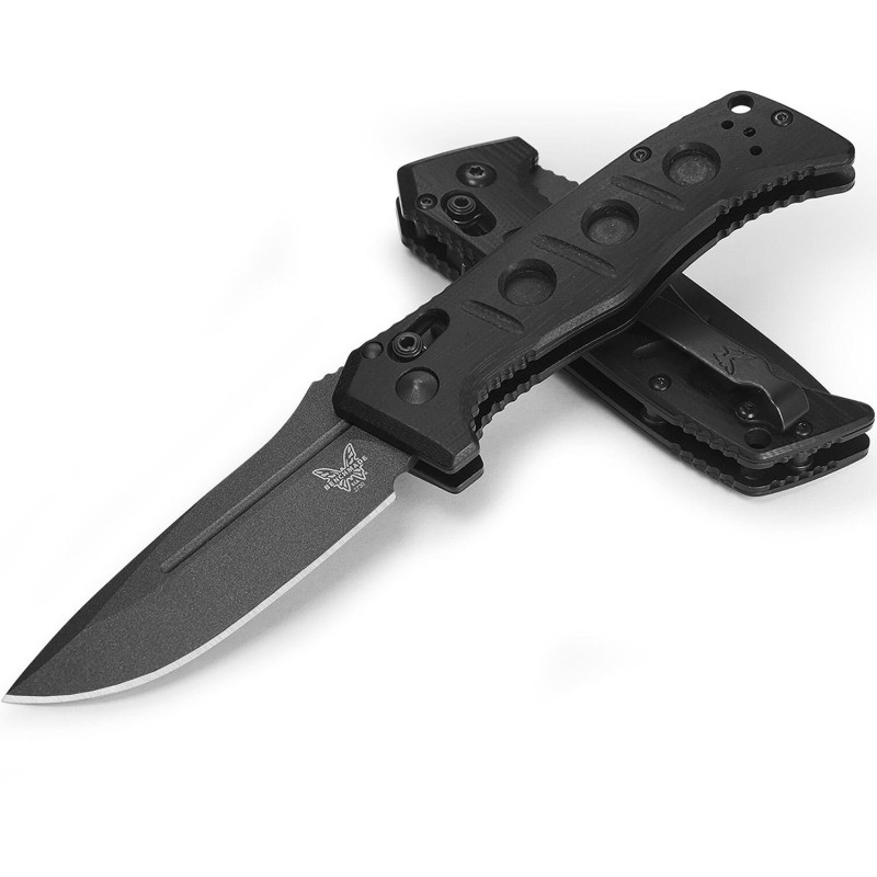 Нож Benchmade "Sibert Mini Auto Adamas", черный