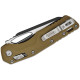 Нож Microtech MSI SE, fluted black, G10, OD green