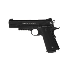 Пневматичний пістолет Umarex Colt M45 CQBP BLACK Blowback кал.4,5мм