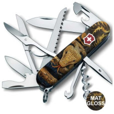 Нож Victorinox Swiss Army Huntsman Zodiac Деревянная змея