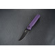 Нож SRM Terrier 258L-GN, D2, G10, черно-фиолетовый