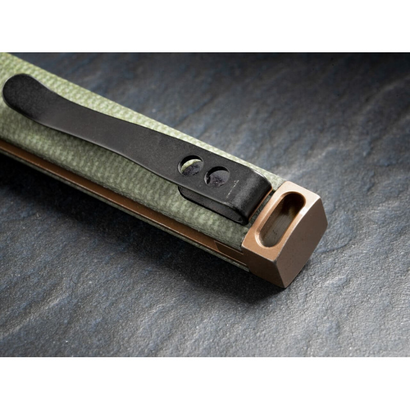 Нож Boker Plus "Kaizen Green Canvas Micarta"