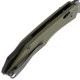 Нож SRM Cub 261M-GP, 154CM, G10, олива
