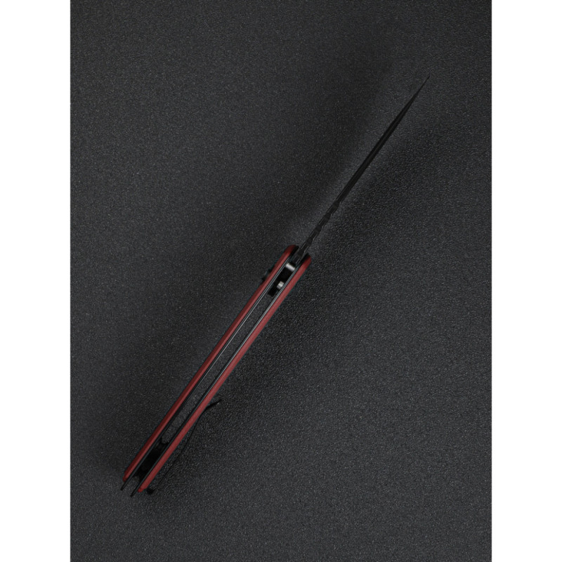 Ніж складаний Sencut Squiggy Burgundy/Black S24082A-3