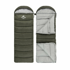 Спальник с капюшоном Naturehike U350 NH20MSD07, Hollow cotton, зеленый