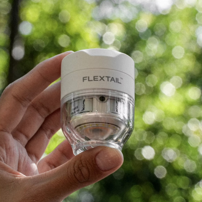 Насос-ліхтар кемпінговий Flextail Tiny Pump 3X, білий