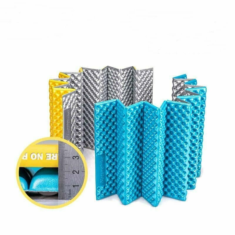 Килимок складаний IXPE NaturehikeThickened NH20FCD07, алюмінієва плівка, 25 мм, жовтий